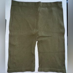 Forest Green Biker Shorts